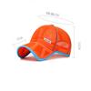 4-14 Child Summer Breathable Mesh SunShade Cap Boy Girl Letter Outdoor Sport Sunscreen Sun Cycling Adjustable Hat Running Hat