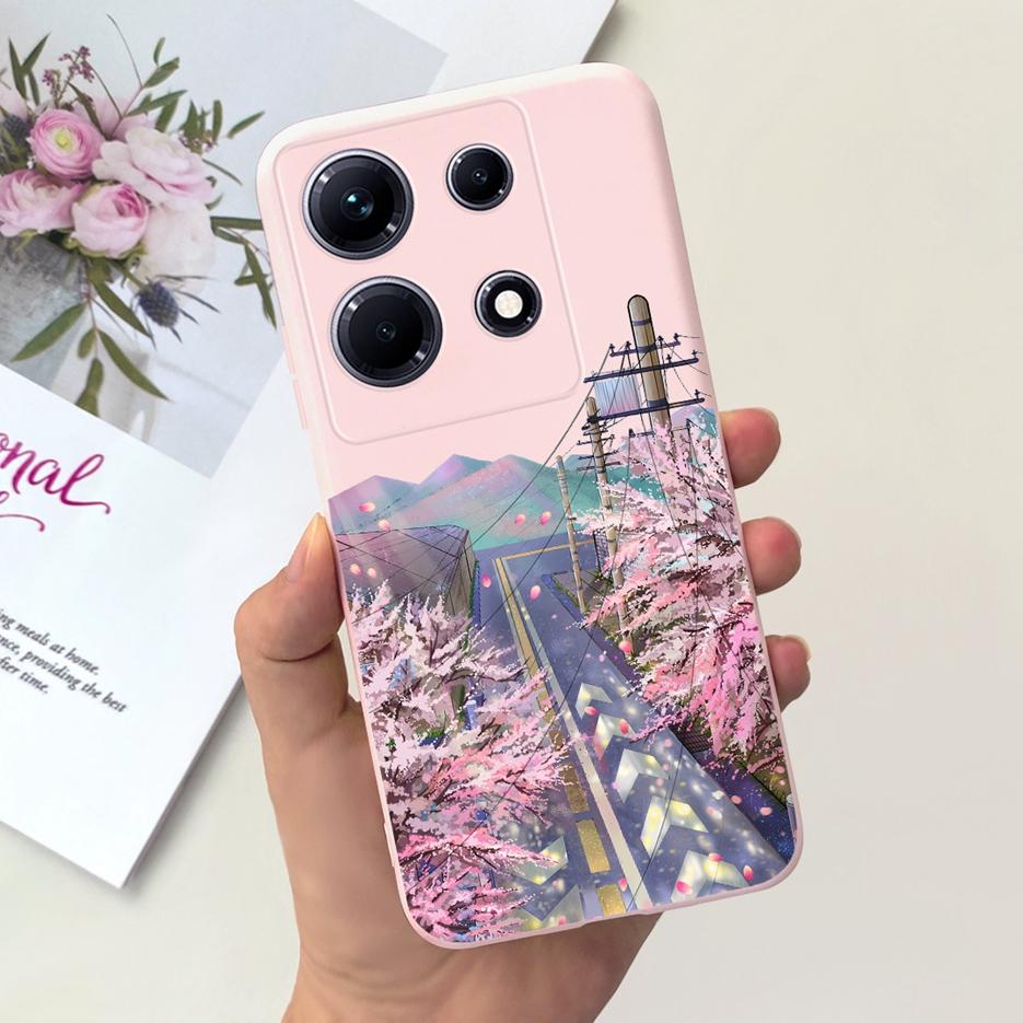 For Infinix Note 30i Case X6716 Cute Astronauts Cartoon Cover Soft Silicone Phone Case For Infinix Note 30 Pro Note30 VIP Bumper