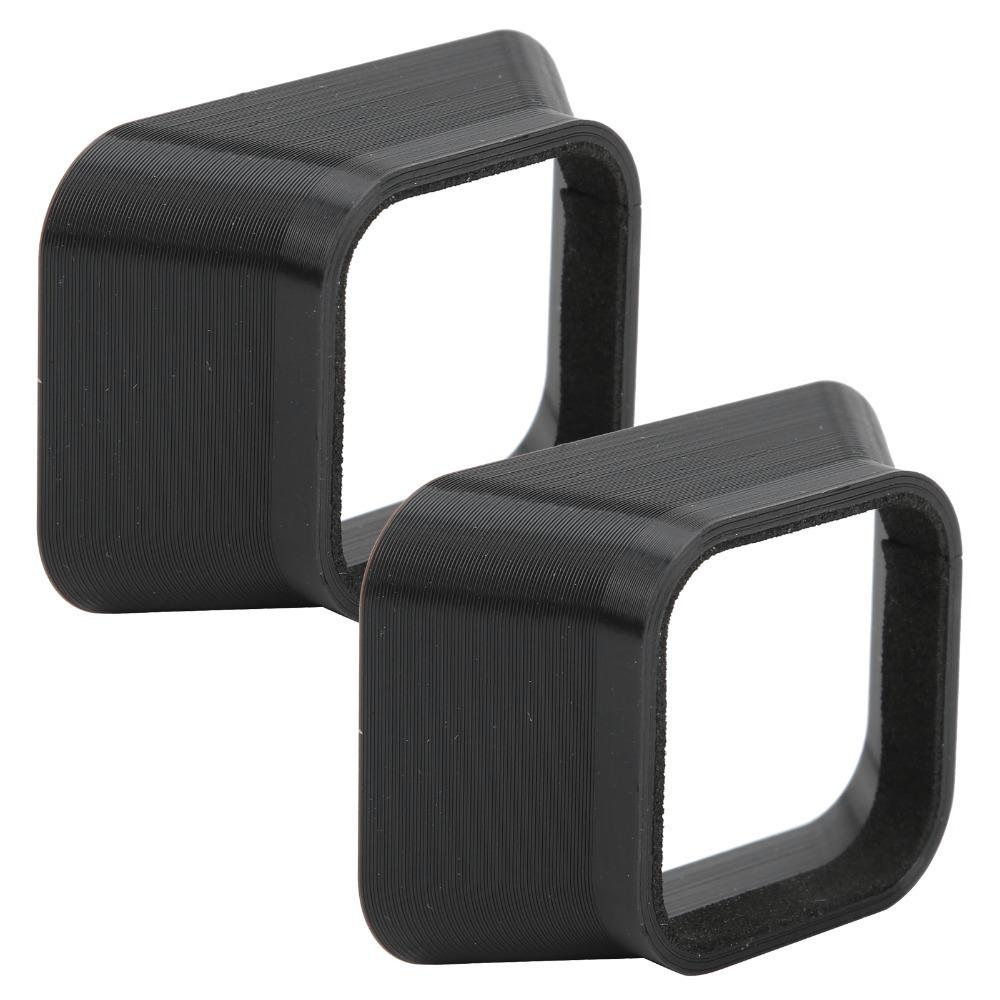 

2 Pcs Hard Plastic AntiGlare Sunshade Lightweight Lens Hood Camera Sunshade Hood Camera Accessories чорний