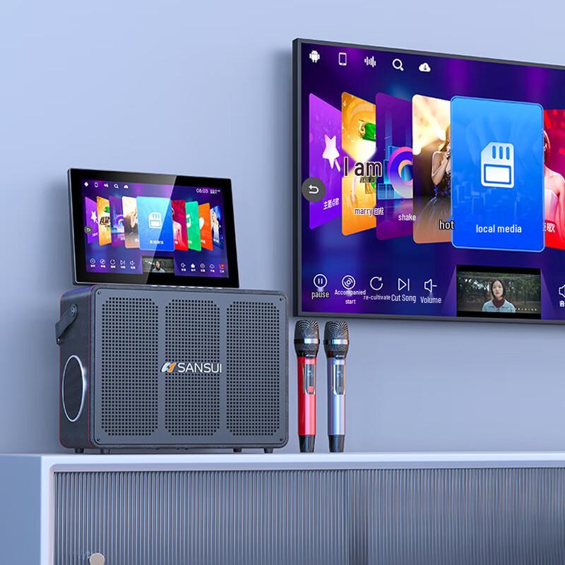 SANSUI All-in-One KTV & Outdoor Karaoke Speaker System