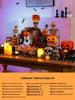 Halloween Glow-in-the-Dark Pumpkin Lantern Set for Party Decorations