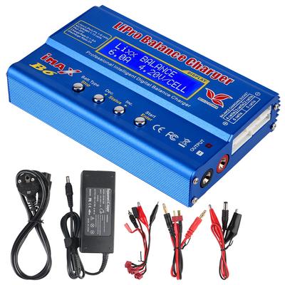 80W Imax B6 Fast Charging Storaging DC 10-20V 6A Intelligent Li-ion Polymer Balance Charger Universal Battery Discharger