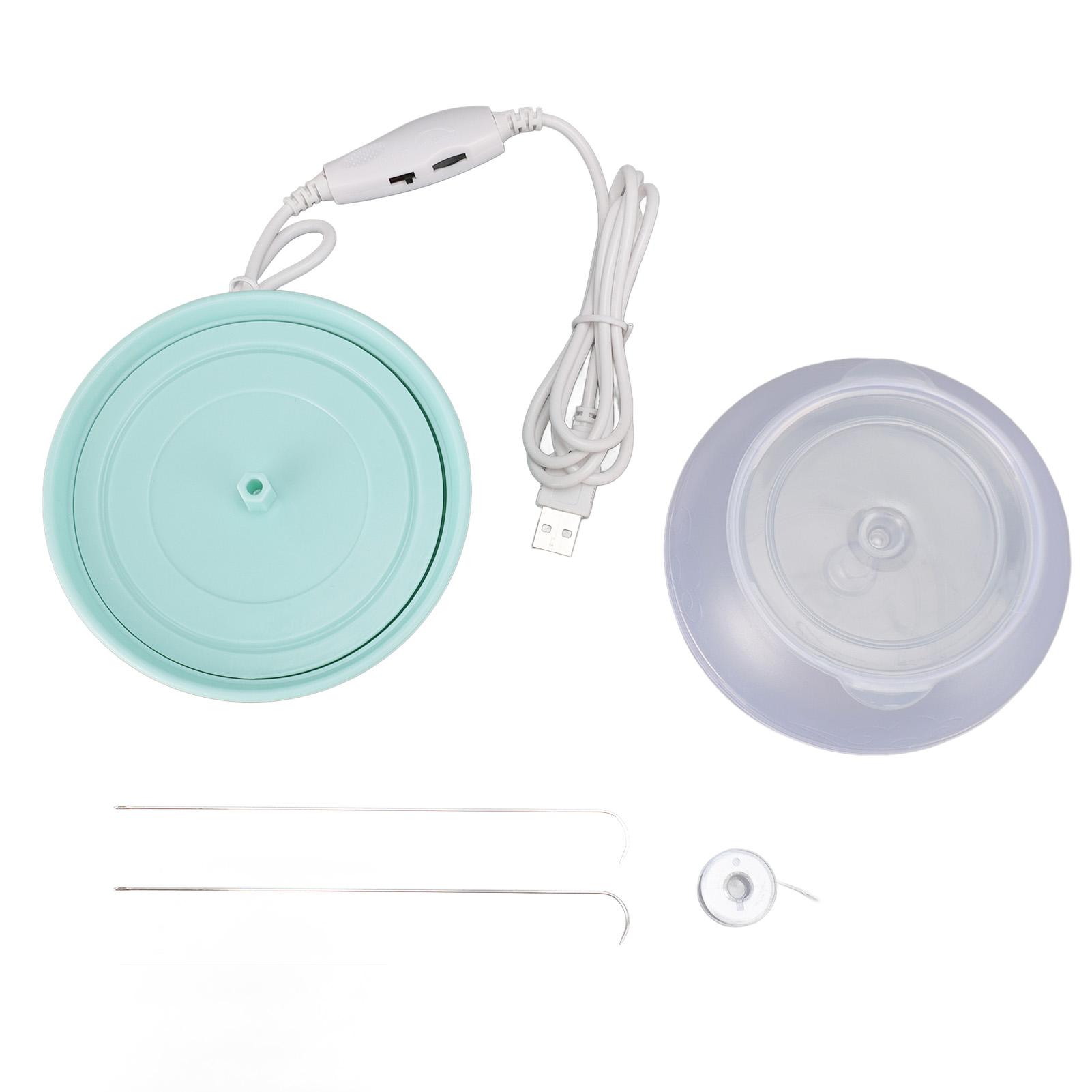 

Электрический прядильщик бисера с бесступенчатой регулировкой скорости, эффективный USB прядильщик бисера для браслета Green