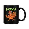 Rooster Ceramic Coffee Mug 3D Printed Chicken Design Tea Cup Hot Drinks Cup for Home Kitchen Restaurant Use