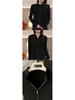 Versatile Women's Stand Collar Slim Fit Double Zipper Jacket - Stylish Long Sleeve T-shirt Cardigan for Autumn/Winter