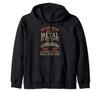 Funny Metal Detector Zip Hoodie