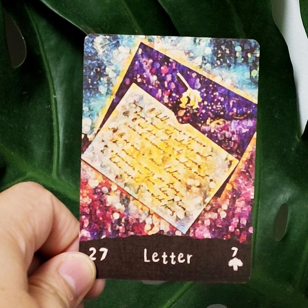 Afterlight Lenormand Deck and 12 Pcs Zodiac Oracle Cards 62*87mm