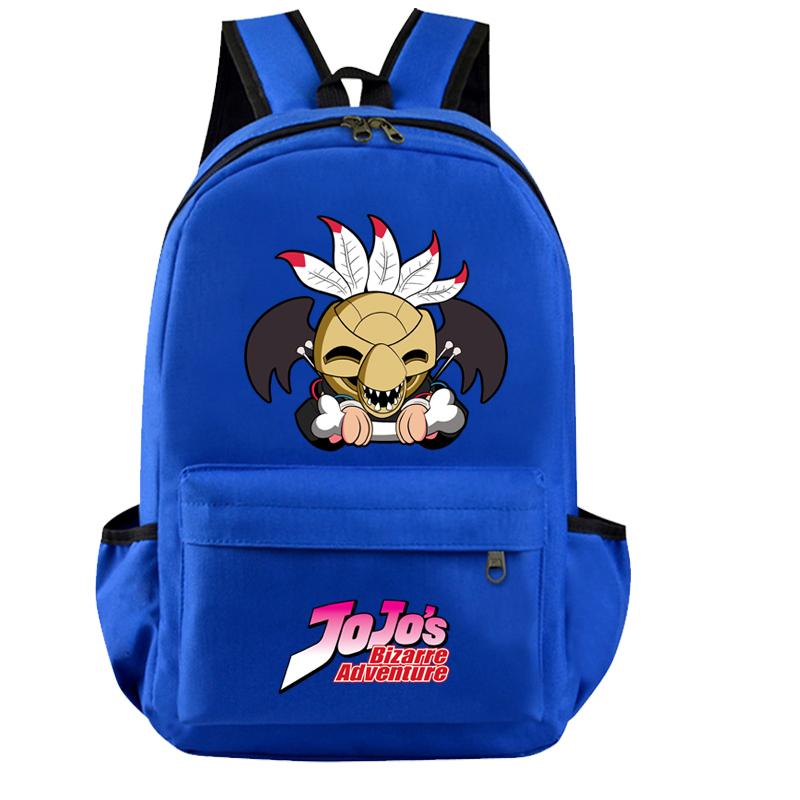 Anime Printed Adventure Backpack for Teen Gift School Bag Canvas Bookbag Girl Kawaii Rucksack Student Back To Schoolbag