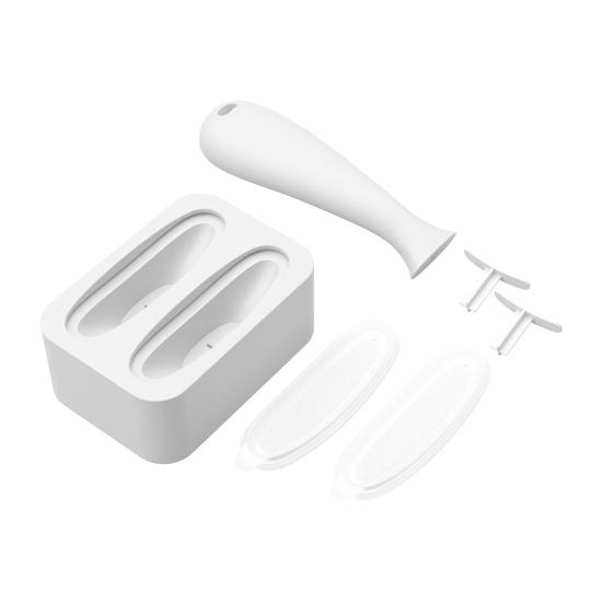 Ice Roller for Face And Eye Silicone Ice Cube Mold Reusable Ice Face Roller for Skin Care Facial Massager Tools