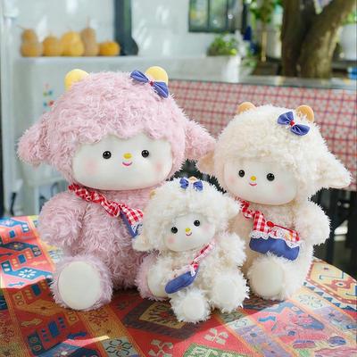 Cute Little Sheep Plush Doll for Girls - Sleeping Hug Pillow Gift