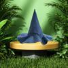 Handmade Patchwork Witch Hat, Patchwork Multi Colored Halloween Witch Hat