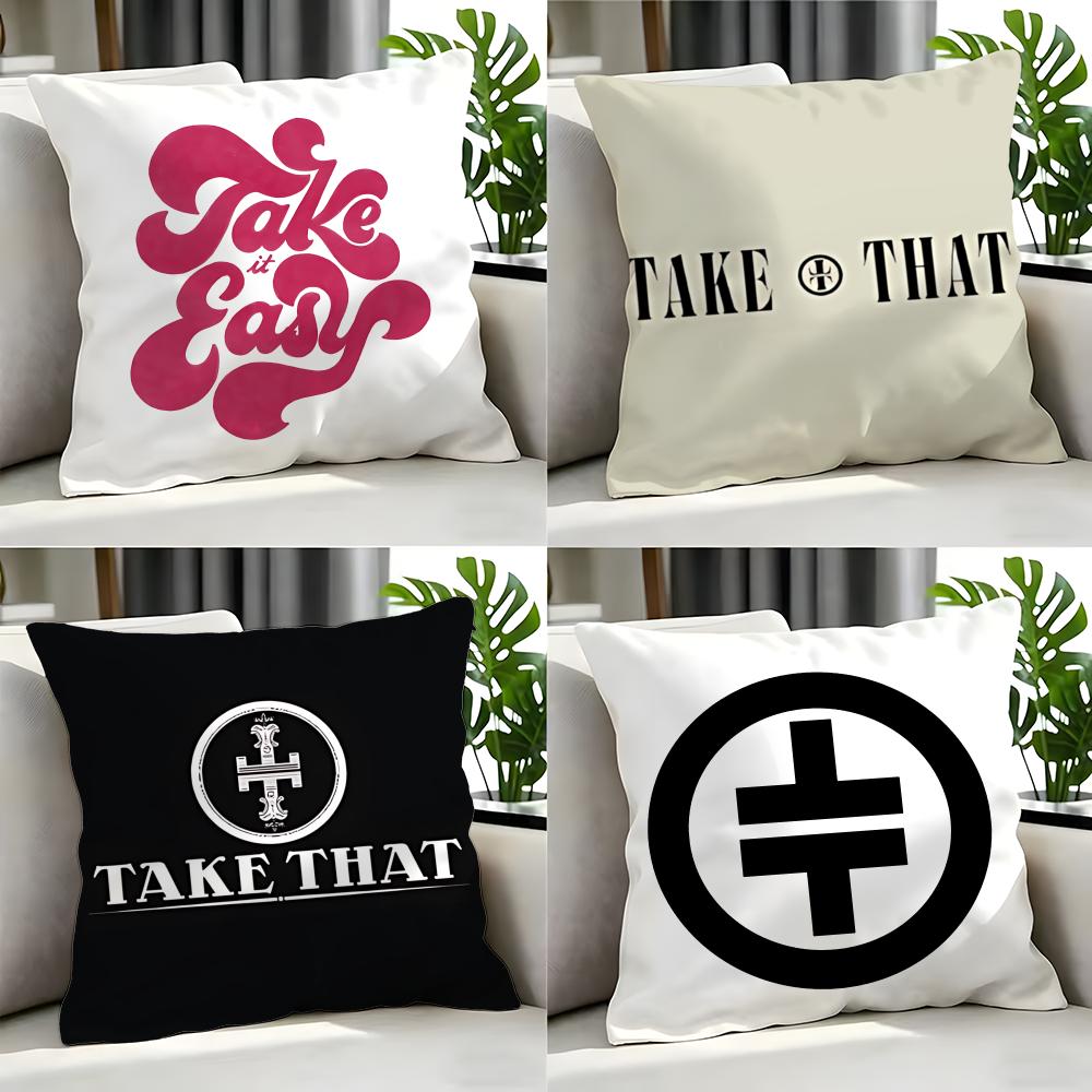 Pop Take That Cushion Cover Cushion Cover Set 4Pcs 50X50 45X45 40X40 Pillowcase Decorative Sofa Home Decor