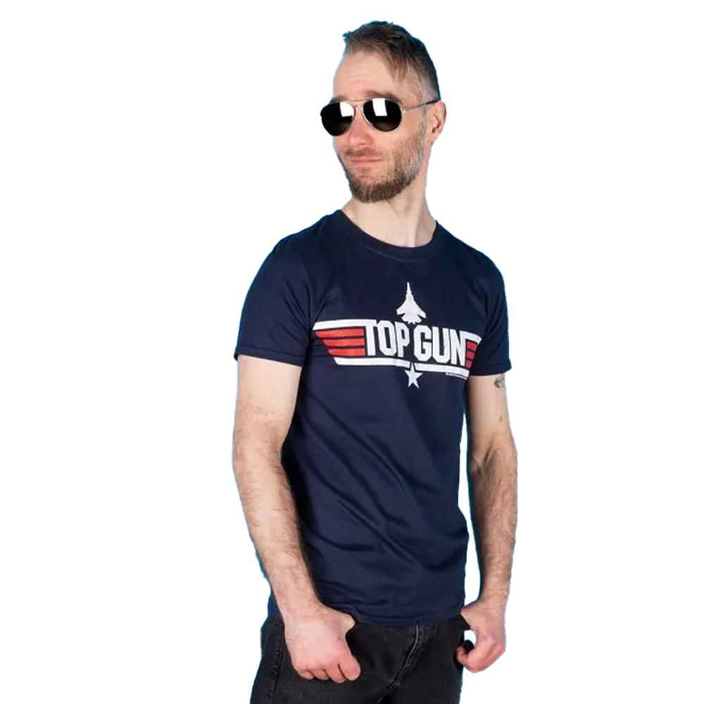 Top Gun Unisex Adult Goose Back Print T-Shirt