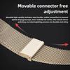 For Huawei Watch Fit 4/Fit 4 Pro/Fit 3 Replacement Strap Stainless Steel Milanese Magnetic Watch Band