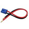 EC8 Male Connector Banana Male Plug LiPo Balance Charging Cable 30cm Silicone Wire Charging Cable Adapter for RC Helicopter Vehicle Toys - 4.0mm