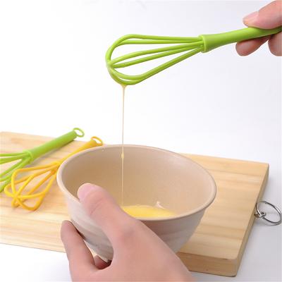 Frusta a mano per uova Accessori da cucina Frullino per le uova Utensile da cucina in plastica Crema da forno Farina Agitatore Utensili per uova