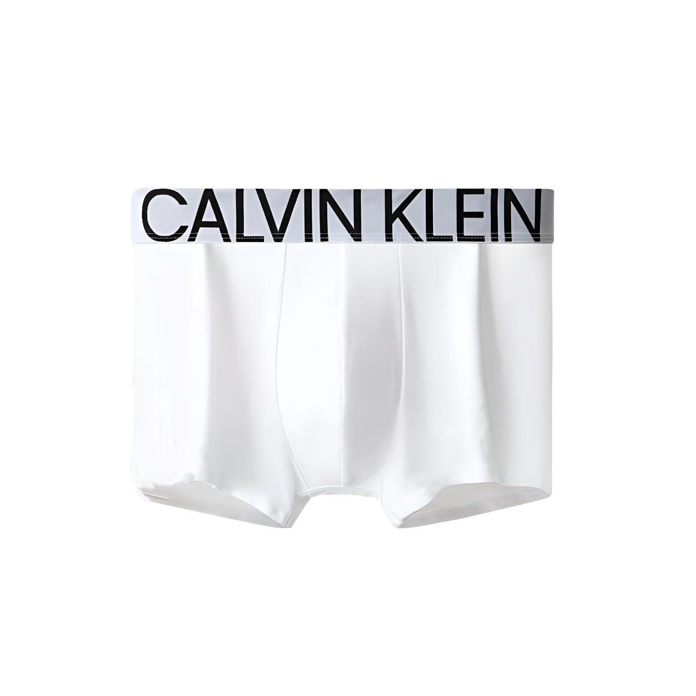 

Calvin Klein Breathable Letter Print Hipster Boxer Briefs Men Underwear White NB1703O-1 XL