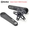 RIRO Carbon Fiber Road Crankset 29MM 50-34/52-36/53-39T Compatible with 11/12 Speed Shimano Direct Mount /110/130BCD Chainrings