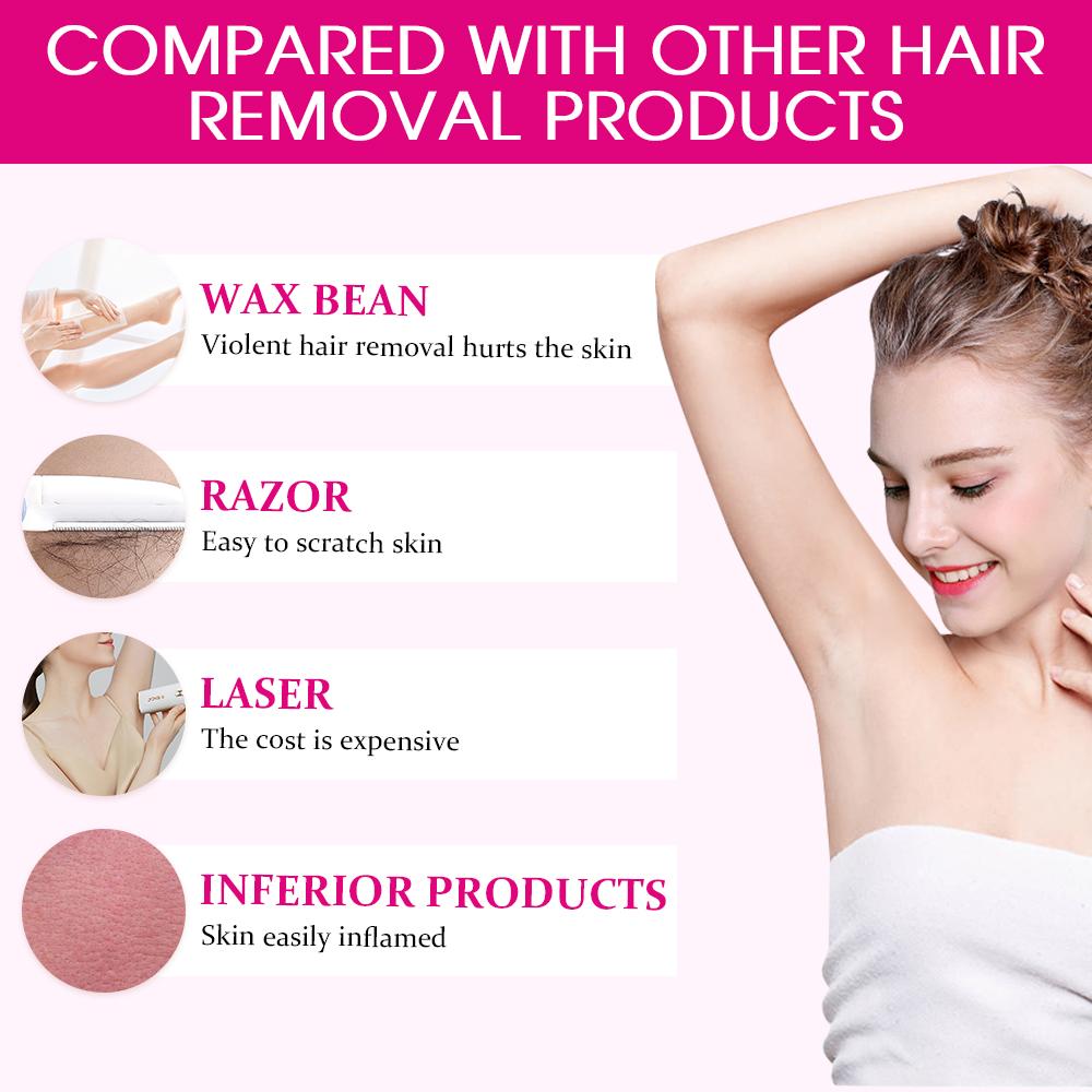 Hair Removal Cream Permanent Epilator Cream Intimate Areas Health Painless Hair Remover Growth Inhibitor For Woman Men Body Care
