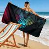 Club America Print Beach Towel, Large Soft Quick Dry Towel for Beach Camping Swimming