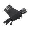 Warm Gloves In Autumn and Winter Touch Screen for Men's Non Reflective Velvet Gloves for Outdoor Riding Sports Plus Velvet Cold Proof Gloves