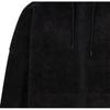 Giacca in Pile a Maniche Lunghe con Cappuccio e Zip Monocolore Levis da Uomo Nera A5812-0000