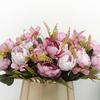 Artificial Flower Realistic Texture Soft Texture Home Decoration Ornaments  Wedding Decoration Wedding Bouquet