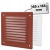 Metal Painted Grille 14X14 Screwed Brick
