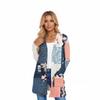 Women's Long Sleeve Cardigan Casual Jacket With Pockets Top