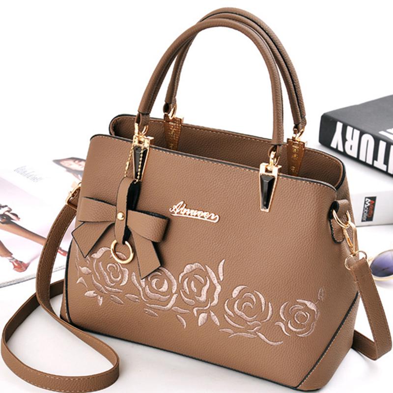 Women Bag Vintage Handbag Casual Tote Fashion Women Messenger Bags Shoulder Top-Handle PUrse Wallet