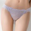French Style Sexy Low Waist Butt Lifting Lace Women Panties With Cotton Crotch