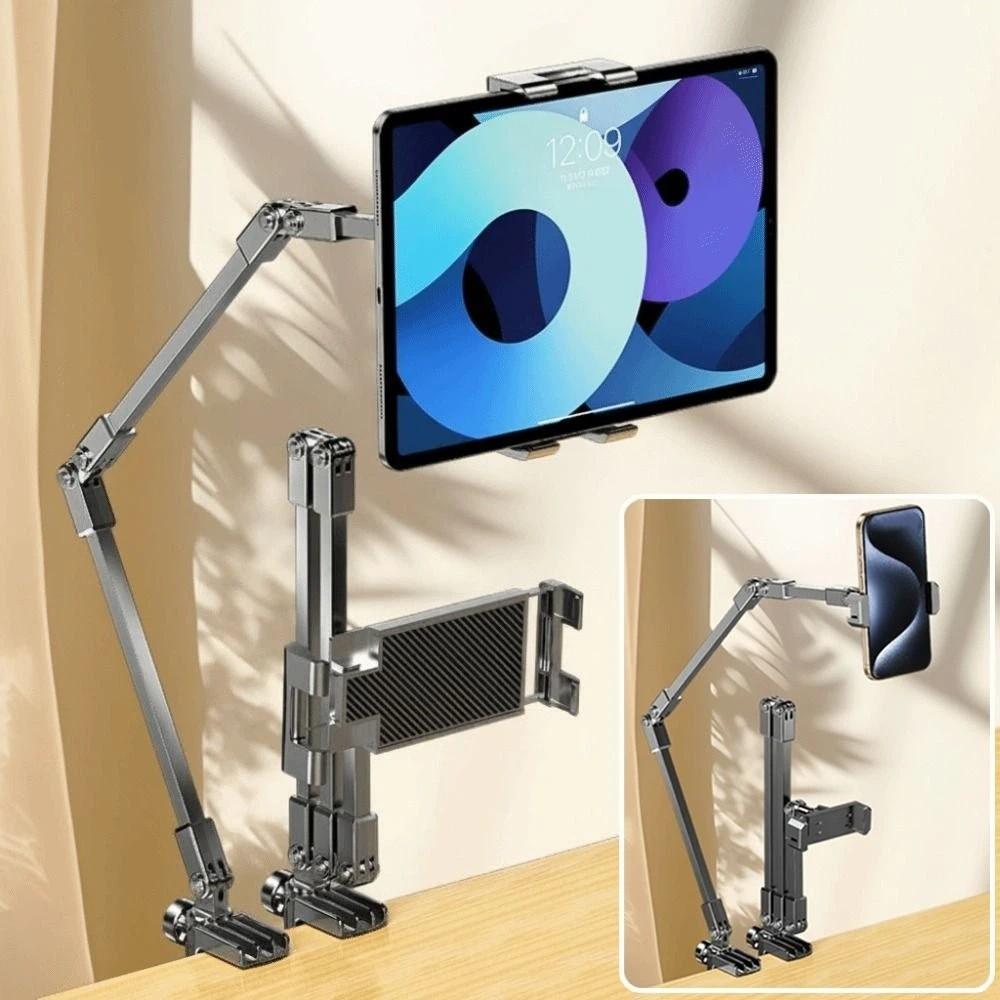 Multi Angle Tablet Stand Adjustable Lazy Tablet Bracket Metal Viewing Stand Lying Down