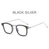 Prescription Glasses Fashion Men Women Anti-blue Light Myopia Eyewear Rectangle TR-90 Frame Office Accessory Eyeglasses