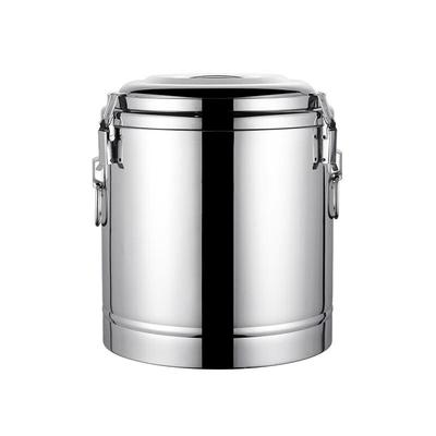 Conteneur alimentaire isotherme en acier inoxydable 304 de qualité commerciale - 50 L