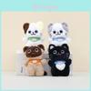Adorável Mini Gato Fofo Brinquedo de Pelúcia Chaveiro Boneca Animal de Pelúcia Macio Acessório