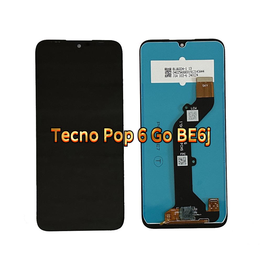 LCD Screen and Digitizer Full Assembly For Tecno Pop 6 Go BE6j