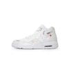 Flight Legacy Prosperity And Auspiciousness Mid Top Vintage Basketball Shoes Unisex White Red BQ4212-101(Team196-)