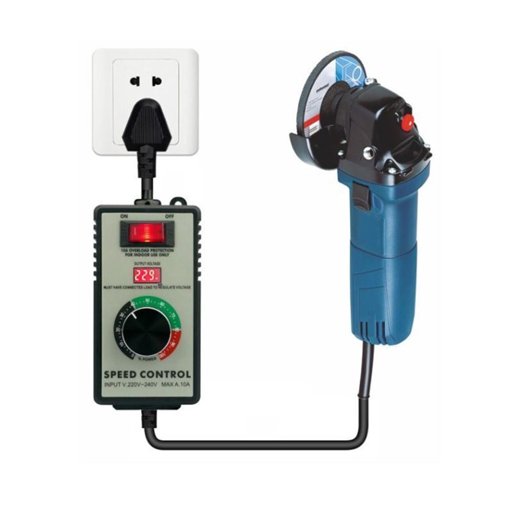 15A regulátor rychlosti ABS plast AC220V-250V Nastavitelný
