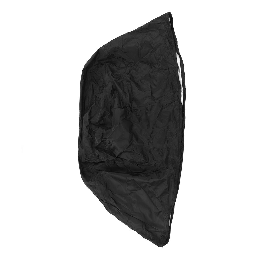  BBQ Gas Grill Cover, Heavy Duty Polyester Watertight Grill Cover for Outdoor Round Shape Gril with PU Coating, Double Sewing and   Tie 