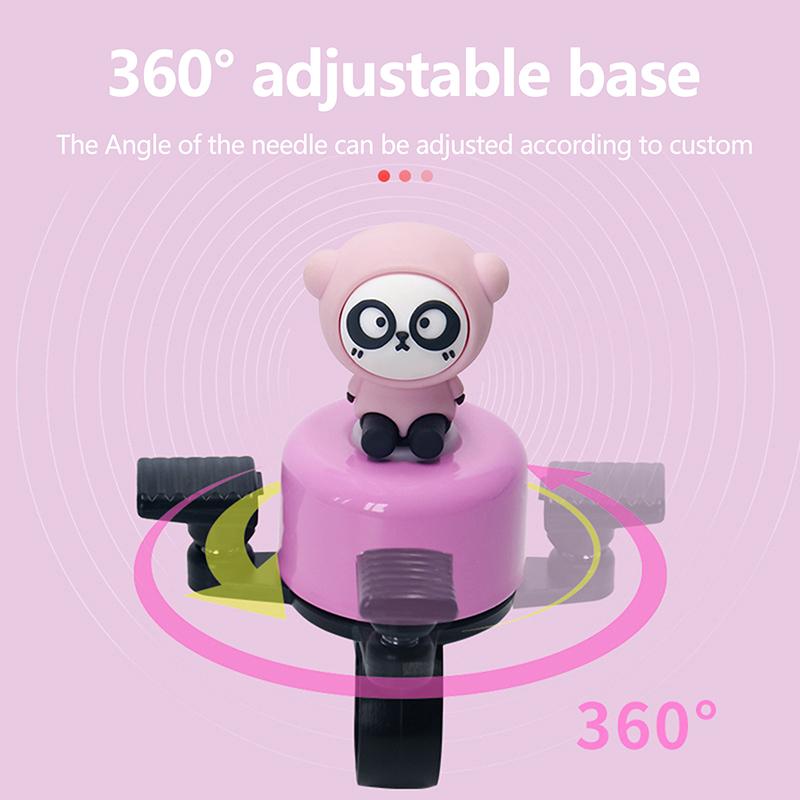 Cartoon Children'S Bicycle Bell High Sound Creative Bike Balance Mountain Car Handlebar Horn Loud Stroller Decoration Accessory