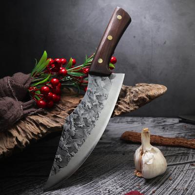2022 neue Schmieden Schlachten Enthäuten Messer Schlachten Schwein Rinder, Schafe Fisch Messer Schweinestall Zerlegen Fleisch Mangan Stahl Küchenmesser