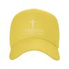 Cappellino da Baseball Classico Unisex Personalizzato Yeshua Gesù Cristiano per Adulti Religione Fede Regolabile Cappellino da Papà Donna Unisex Protezione Solare