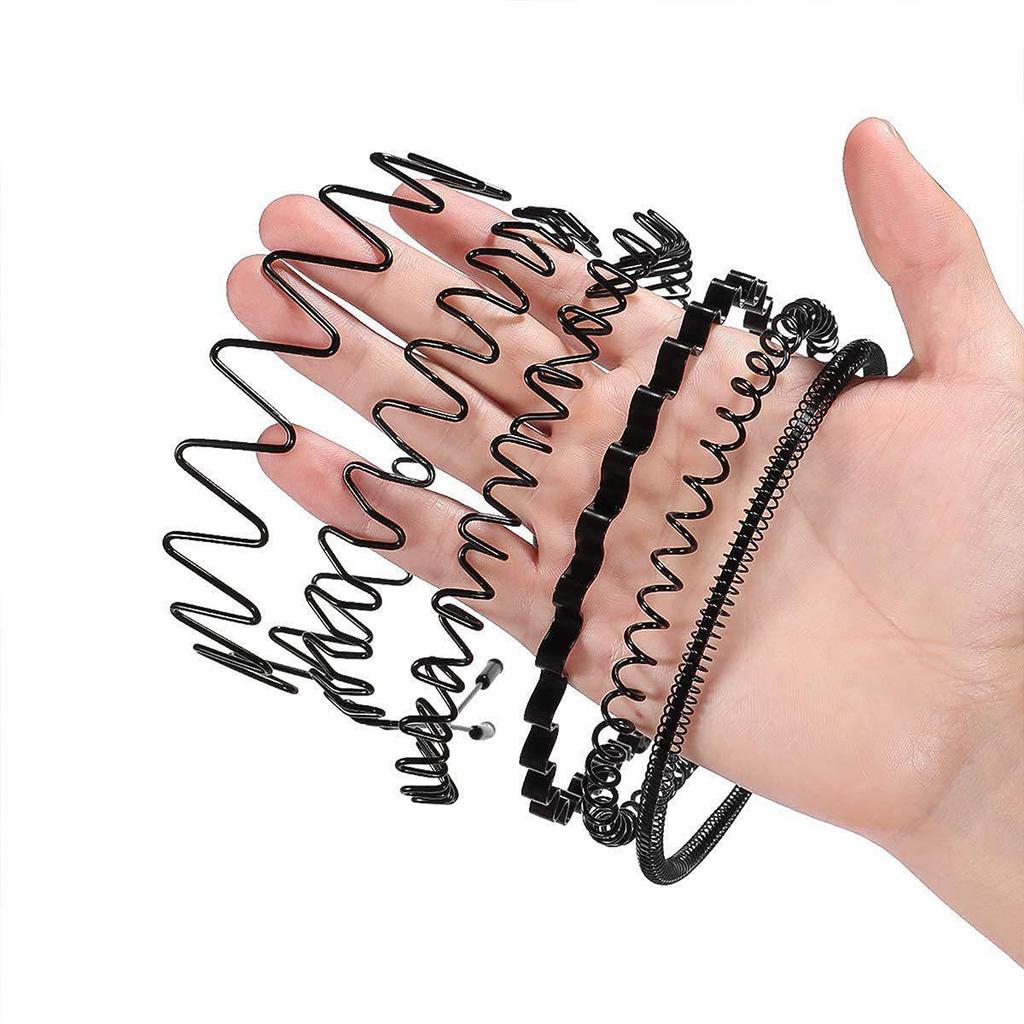 Trendy Men's and Women's Pompadour Sports Headband for Face Washing