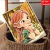 Disney Pearl Painting Princess Anna DIY Pearl Art Painting Pearl Gem Painting Pictures Crafts Special Shape Home Wall Decoration