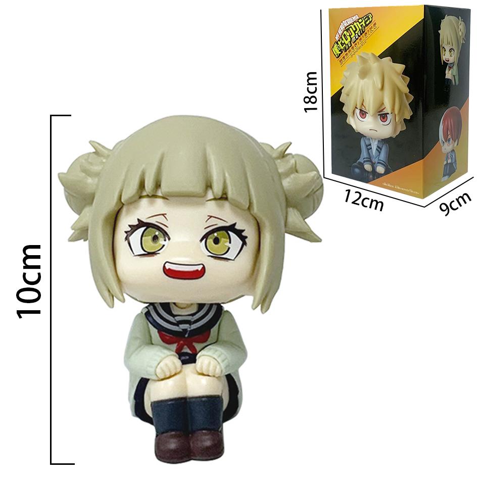 My Hero Academia Katsuki Deku Todoroki Shoto Himiko Toga Break Time Anime Figure Model Collection Doll Toy For Kids Gift