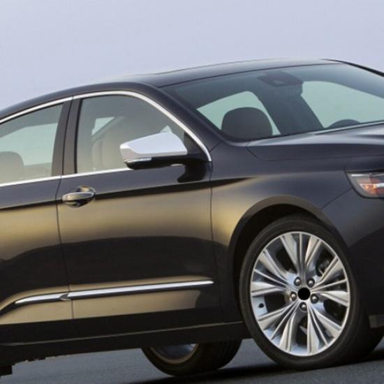 White Right Passenger Side Wind Mirror Cover Caps For Chevy Impala 2014~19