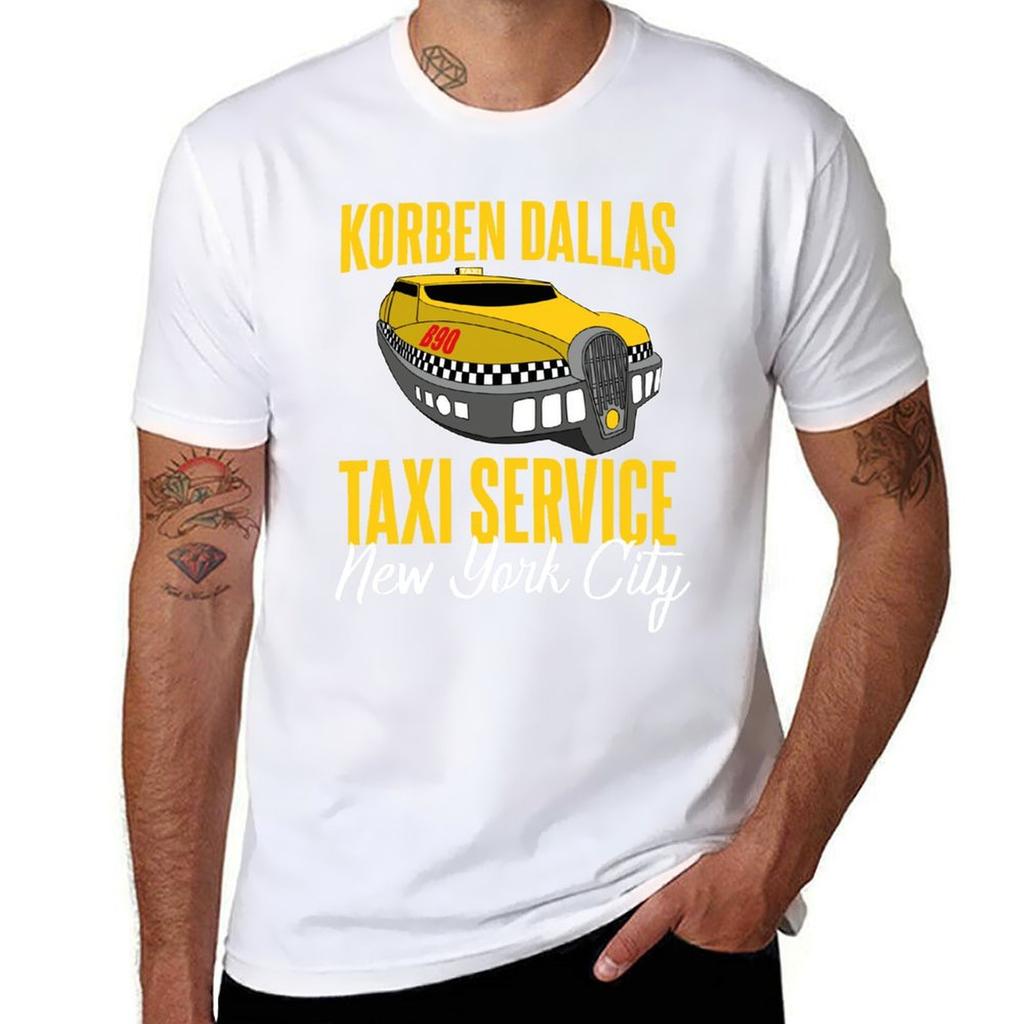 Korben Dallas Taxi Service TShirt Quick Drying Korean Fashion Unisex Graphic T Shirts