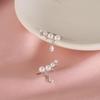 Stylish Zircon Water Drop Pearl Earrings: Elegant & Versatile Women's Design