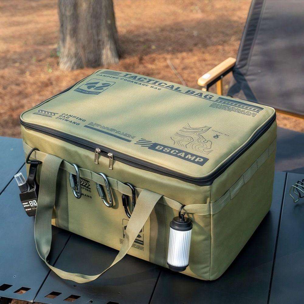 Foldable Picnic Storage Bag 42L/30L Trunk Storage Bag Thickened Camping Storage Bag  Outdoor