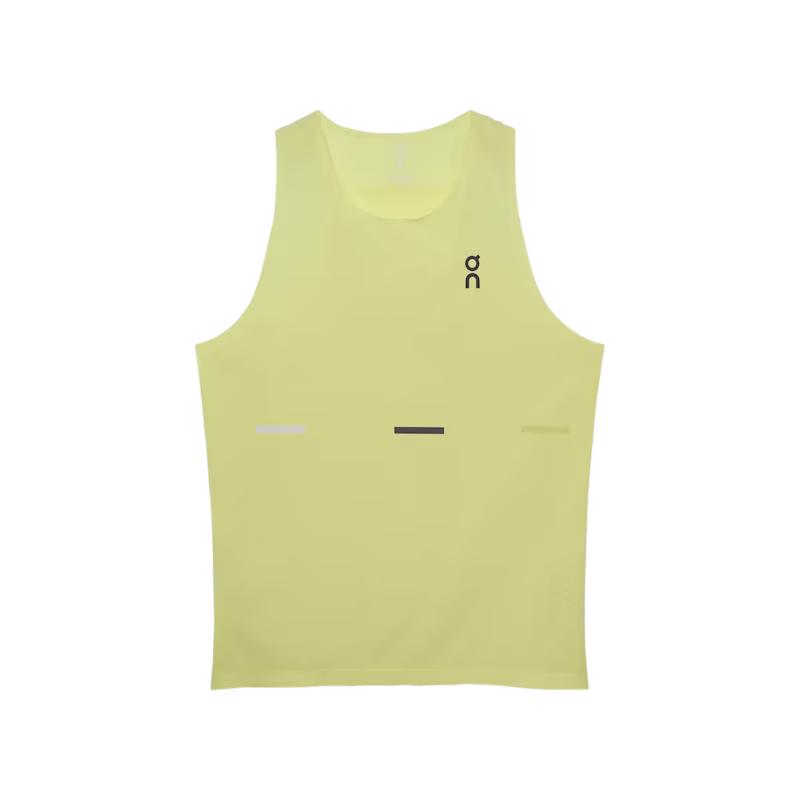 On Race Singlet Soft Breathable Sleeveless Tank Men Tops Lemon-Yellow 1MF10150169